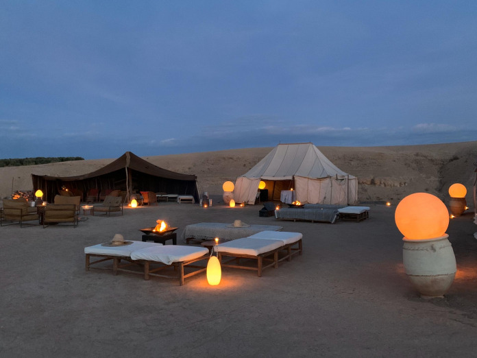 Inara Camp : du camping chic en plein désert