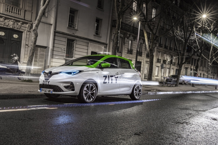 Renault lance Zity : 500 ZOE en autopartage à Paris 