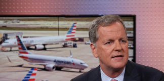 American Airlines : le Pdg évoque des "recettes en baisse de 90%"