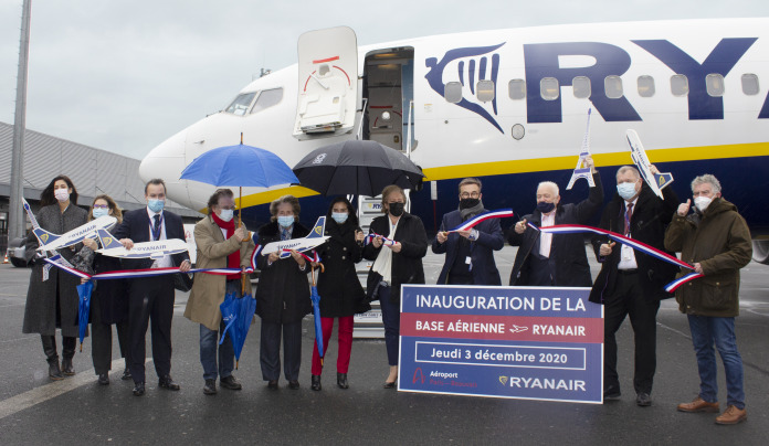 Ryanair inaugure sa base de Beauvais