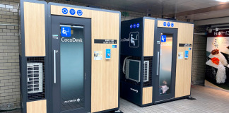 Des cabines de télétravail dans le métro de Tokyo