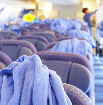 Un avion de 170 sièges, c'est 30 minutes de ménage pour 8 personnes