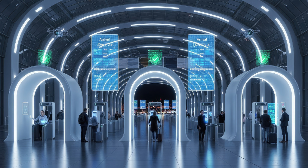 Les passagers aériens plébiscitent le mobile et la biométrie