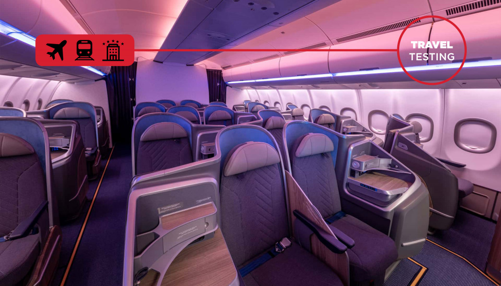 Travel Testing : la Business class de Corsair