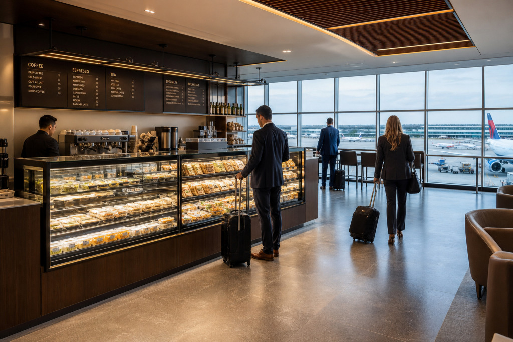 Aéroport : le “grab-and-go” est-il l’avenir du lounge mondial ?